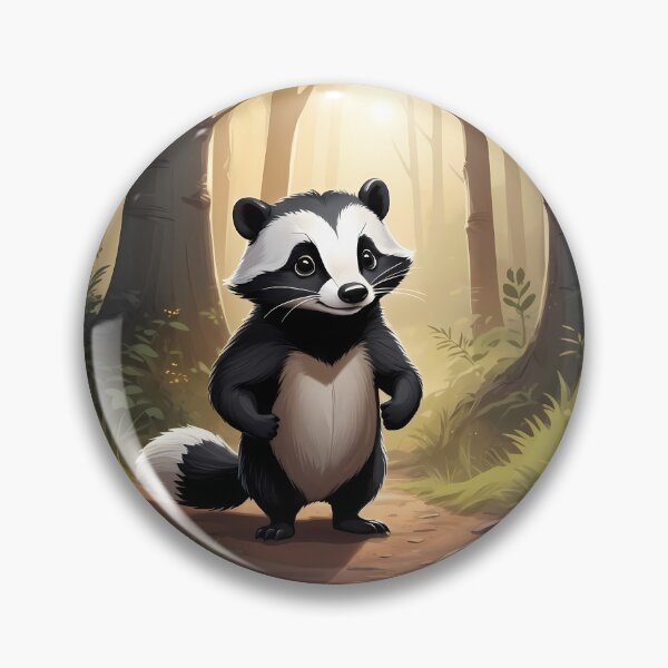 Item preview, The Joyful Badger designed and sold by AICreativeArts.