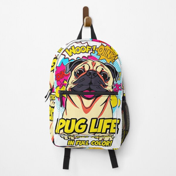 Item preview, Fun Loving Pug Life Bright & Cheery designed and sold by Cute-Cuddles.