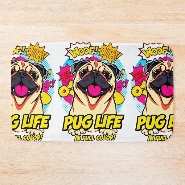 Item preview, Fun Loving Pug Life Bright & Cheery designed and sold by Cute-Cuddles.