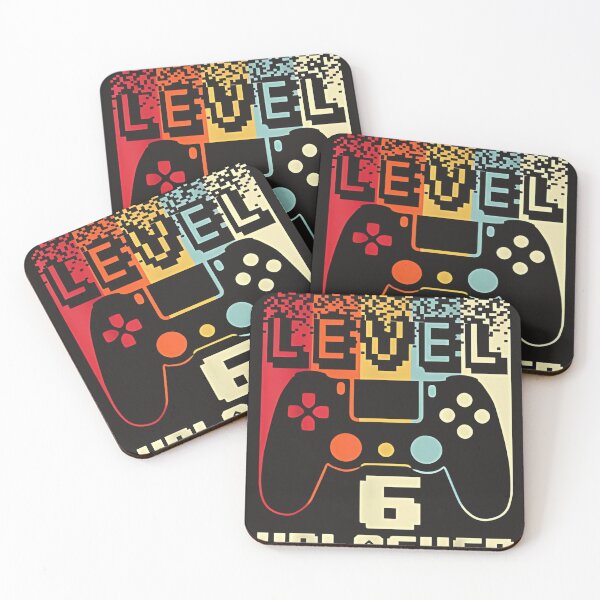 Item preview, 6th Birthday Art For Boys Level 6 Unlocked Gamer 6 Year Old designed and sold by universe-hold ⭐⭐⭐⭐⭐.