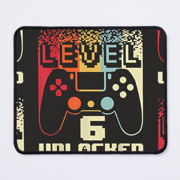 Item preview, 6th Birthday Art For Boys Level 6 Unlocked Gamer 6 Year Old designed and sold by universe-hold ⭐⭐⭐⭐⭐.
