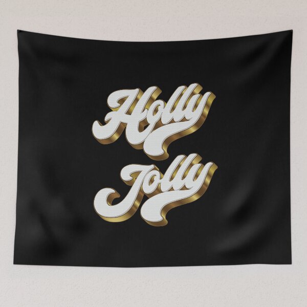 Item preview, Holly Jolly - Christmas  designed and sold by Whimsical  Thinker.