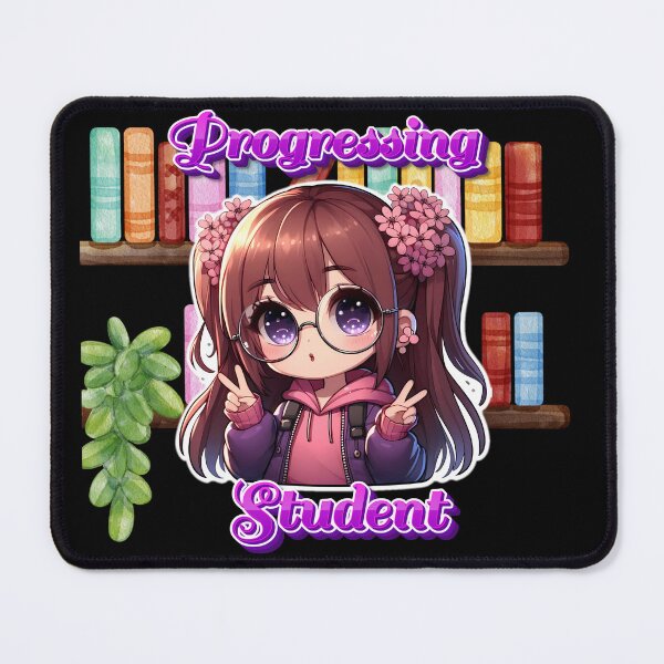 Item preview, Kawaii Education Theme, Chibi School Girl Art designed and sold by LWOI.