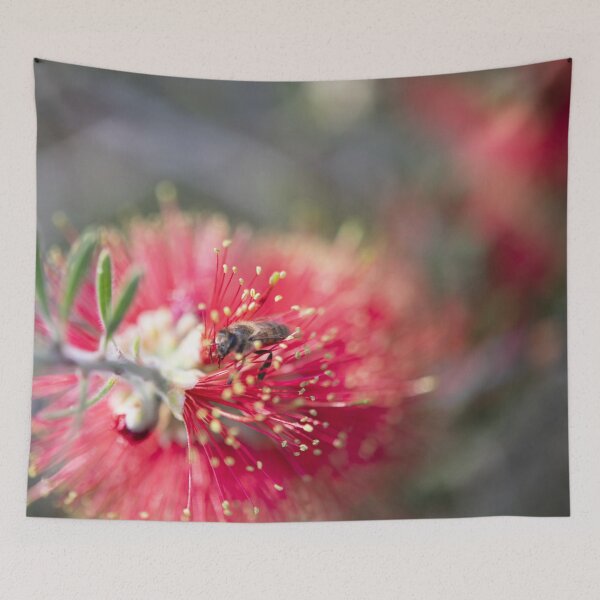 Item preview, Bright Bottlebrush with a Bee designed and sold by imaginethis.