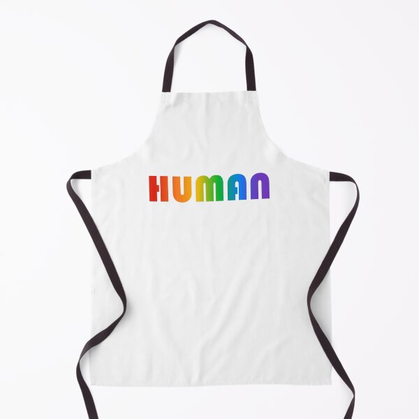 Item preview, HUMAN rainbow text LGBTQ pride designed and sold by Inspirationmotivation.