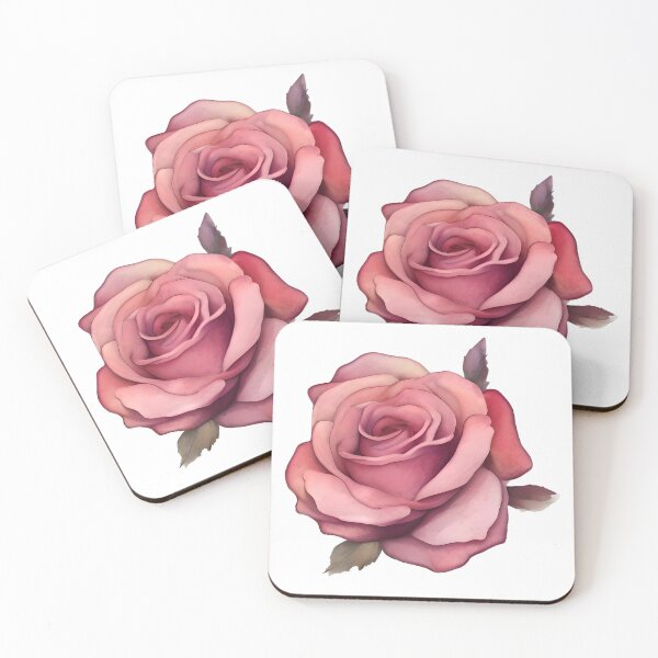 Item preview, Blushing Pink Rose designed and sold by SavvyJuanDesign.