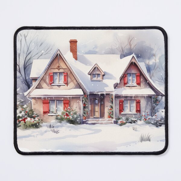 Item preview, Lovely Winter Cottage designed and sold by sheprint.