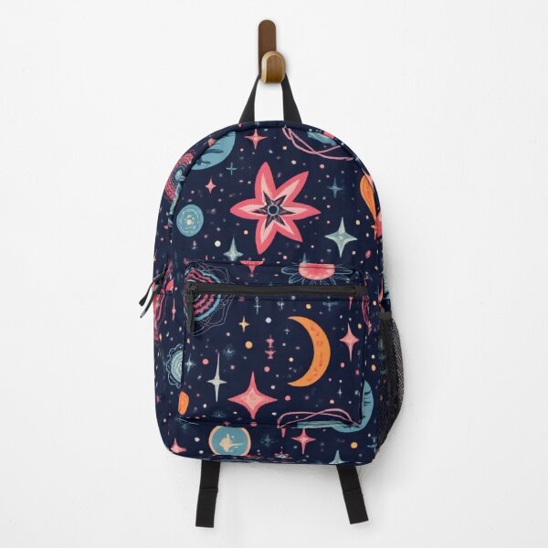 Item preview, Vibrant Celestial-Themed Seamless Pattern with Stars, Planets, and Abstract Designs – Perfect for Textiles and Wrapping Paper designed and sold by marvinismyname.