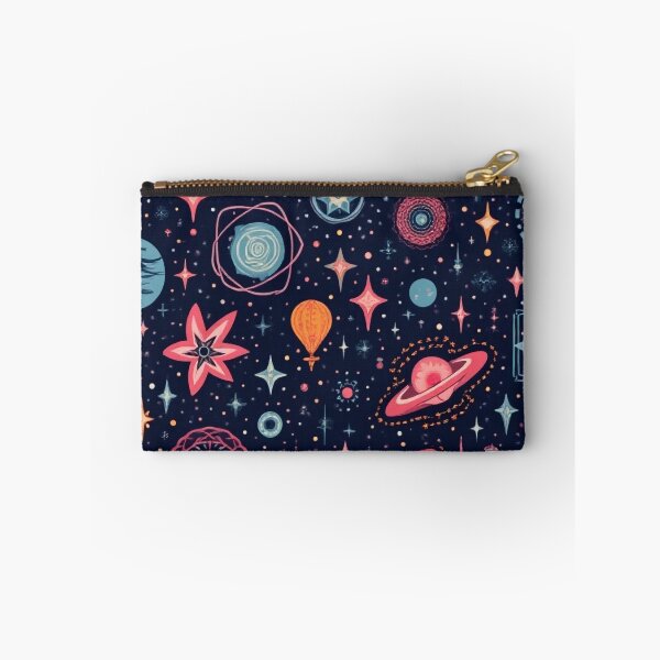 Item preview, Vibrant Celestial-Themed Seamless Pattern with Stars, Planets, and Abstract Designs – Perfect for Textiles and Wrapping Paper designed and sold by marvinismyname.