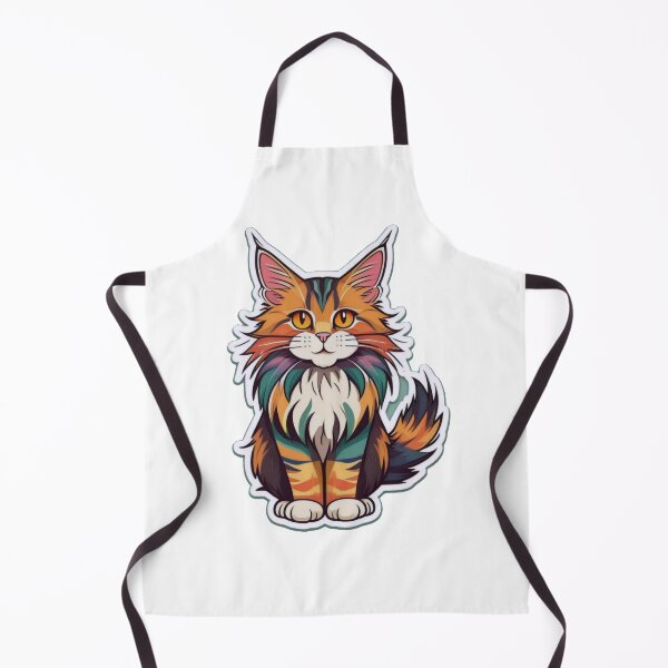 Artikelvorschau, Sleek Feline: A Touch of Whimsy entworfen und verkauft von ArtCreator2023.