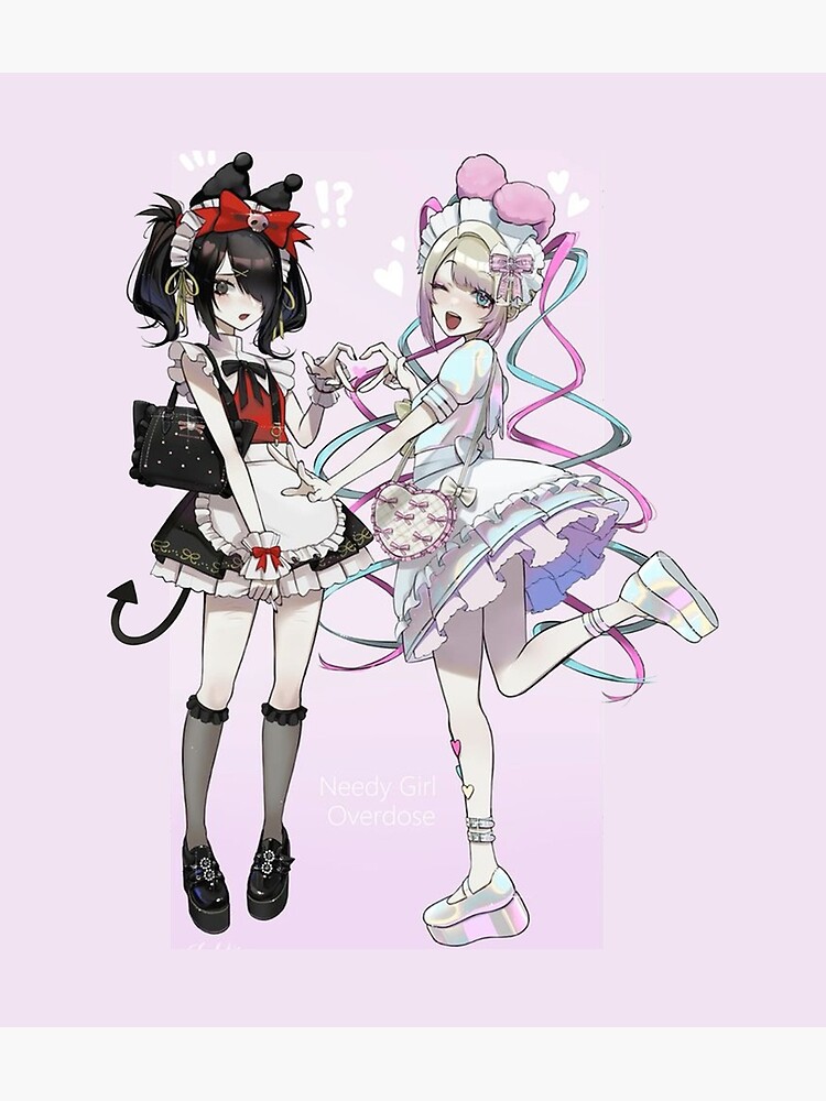NEEDY GIRL OVERDOSE ポスター Needy Girl Overdose Poster [Mazamuno] – IllustCafe
