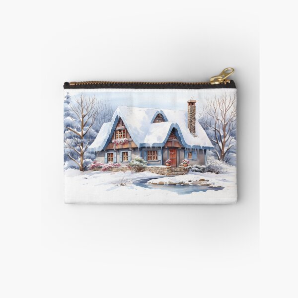 Item preview, Pretty Winter Cottage designed and sold by sheprint.