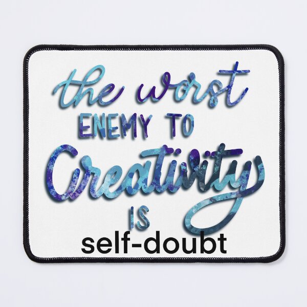 Item preview, Self Doubt - Blue designed and sold by Whylimecreates.
