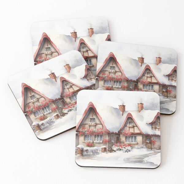 Item preview, Rustic Winter Cottage designed and sold by sheprint.