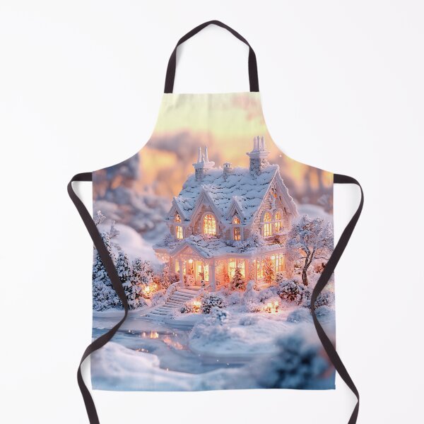 Item preview, Snowy Cottage Serenity designed and sold by keomany.