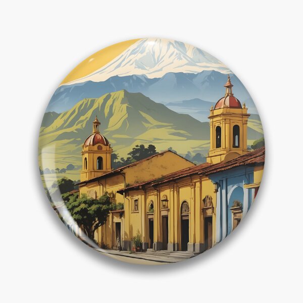 Item preview, Cartago Colombia Colombia Retro Vintage Poster Tourism  designed and sold by TravelersGems.
