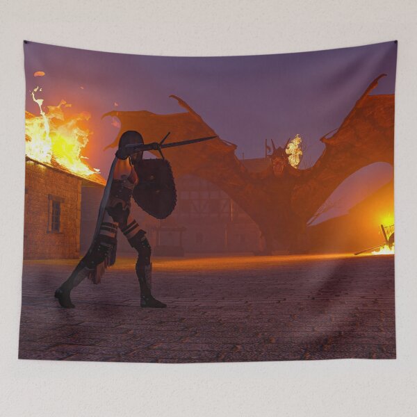 Item preview, Facing the Dragon designed and sold by Dreamland-World.