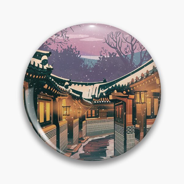 Item preview, Bukchon Hanok Village Seoul South Korea designed and sold by TravelWish.