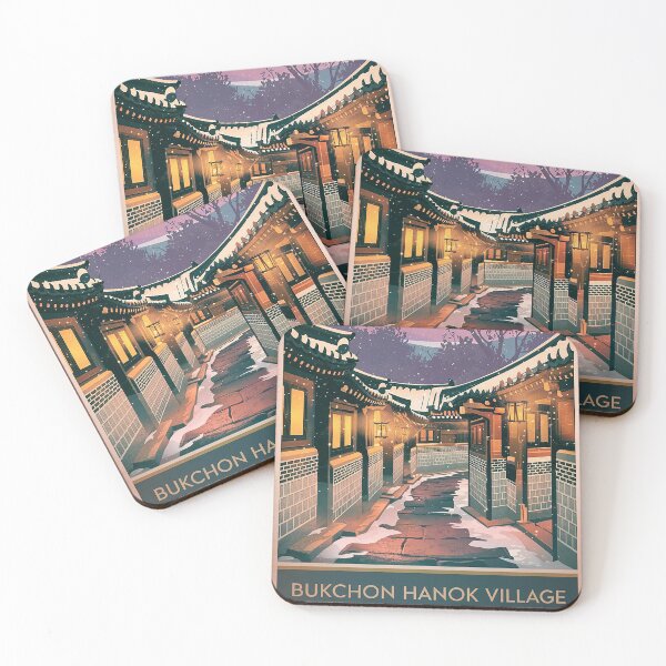 Item preview, Bukchon Hanok Village Seoul South Korea designed and sold by TravelWish.