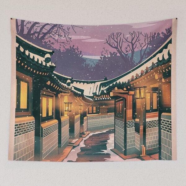 Item preview, Bukchon Hanok Village Seoul South Korea designed and sold by TravelWish.