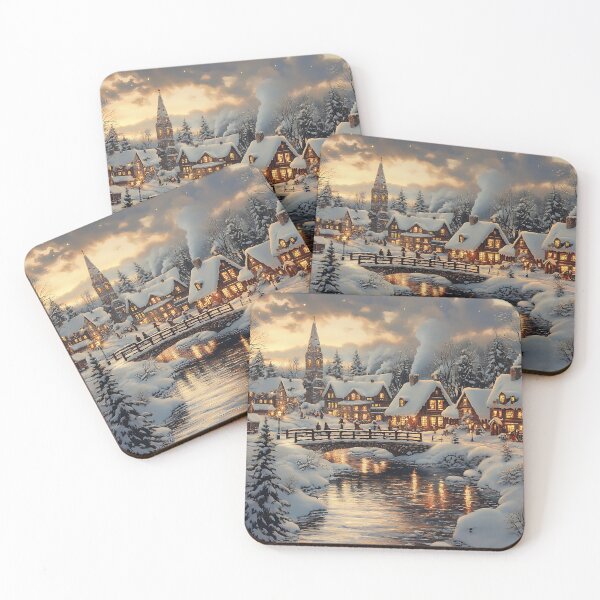 Item preview, Charming Winter Village Gathering designed and sold by keomany.