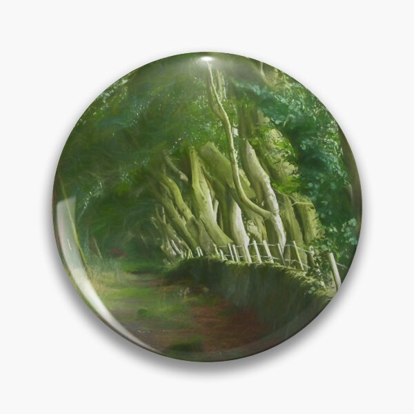 Item preview, Digital illustration of the Upper Moor beech trees. designed and sold by RobThorley.
