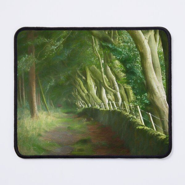 Item preview, Digital illustration of the Upper Moor beech trees. designed and sold by RobThorley.