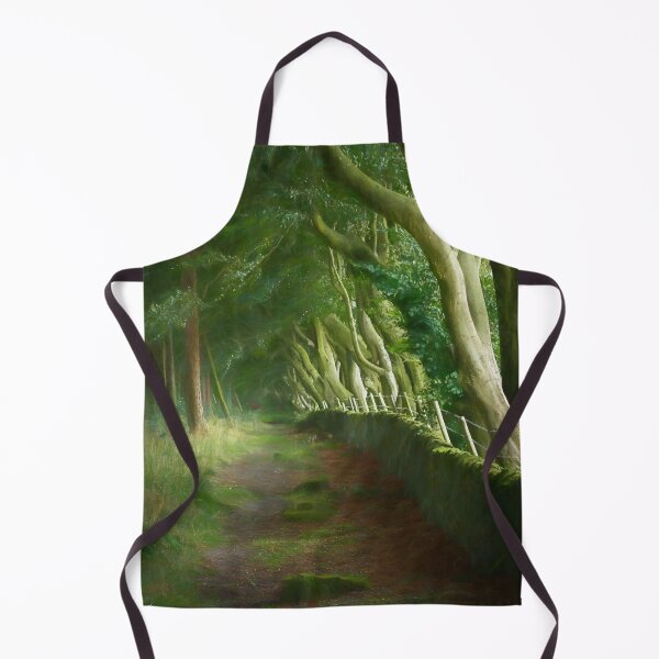 Item preview, Digital illustration of the Upper Moor beech trees. designed and sold by RobThorley.