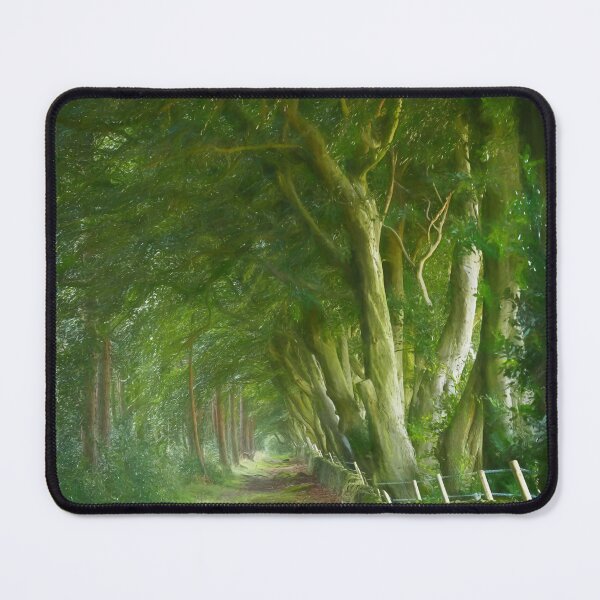 Item preview, Digital illustration of the Upper Moor beech trees. designed and sold by RobThorley.