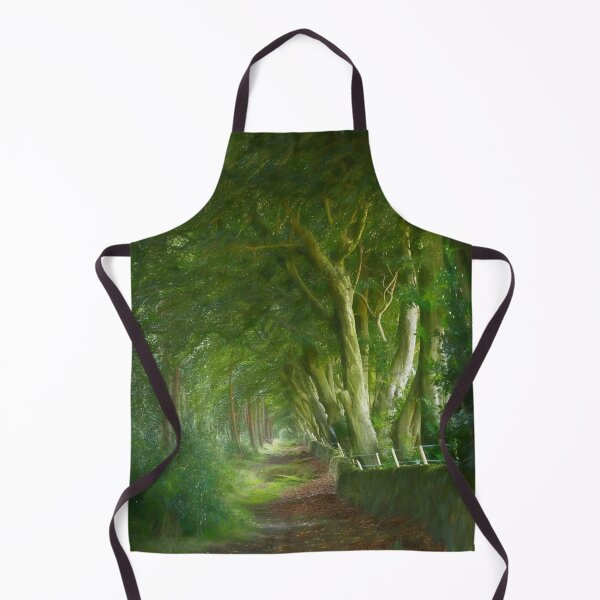 Item preview, Digital illustration of the Upper Moor beech trees. designed and sold by RobThorley.