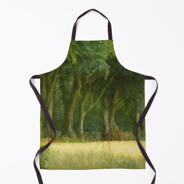 Item preview, Digital painting of the Upper Moor beech trees. designed and sold by RobThorley.