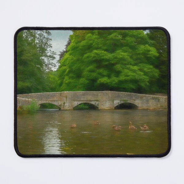Item preview, Ashford in the Water digital oil painting. designed and sold by RobThorley.