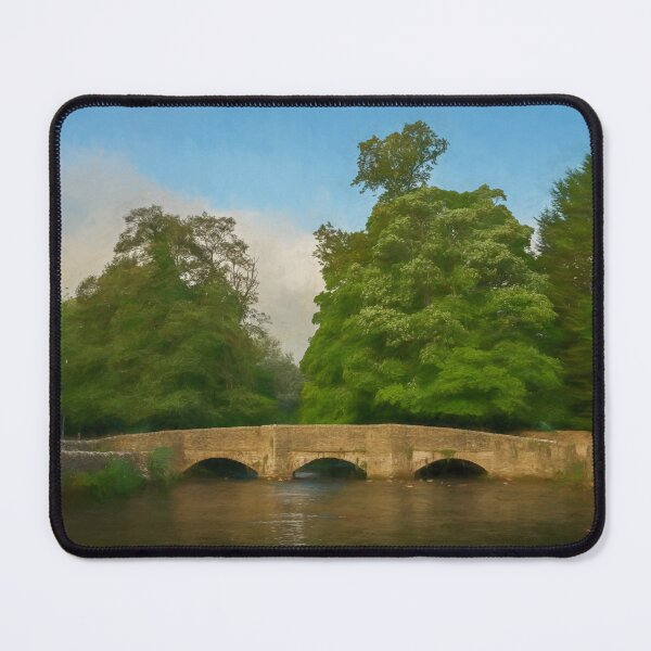 Item preview, Ashford in the Water digital oil painting. designed and sold by RobThorley.