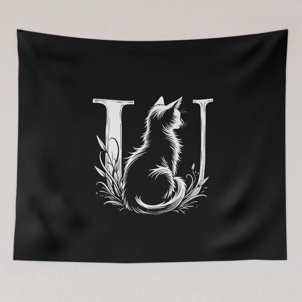 Item preview, A cat of the letter "U" designed and sold by jkrphoto.