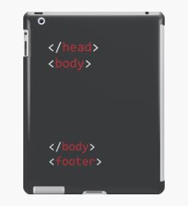 Funny Programming iPad Case/Skin