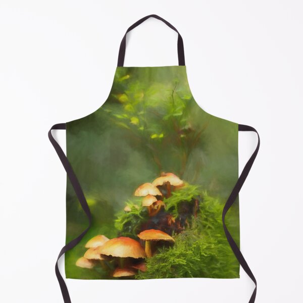 Item preview, Digital oil painting of orange coloured fungi. designed and sold by RobThorley.