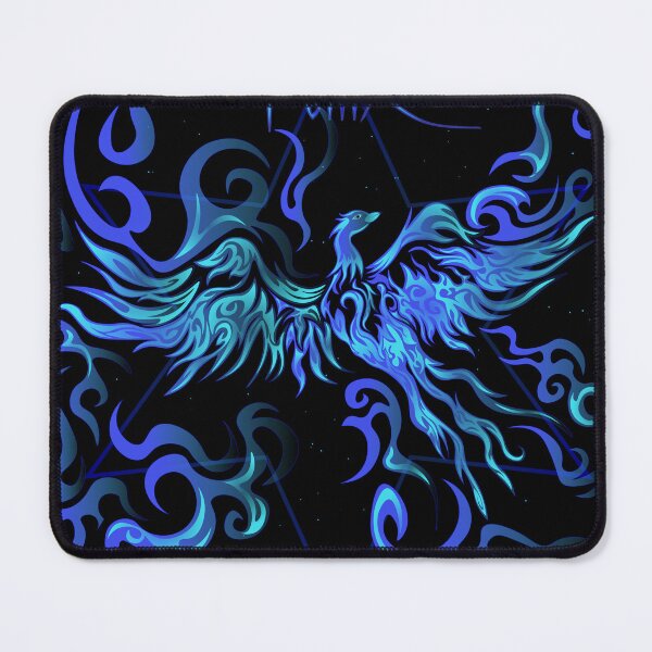 Item preview, Blue phoenix in fantasy and myth. designed and sold by AlexGrafs.