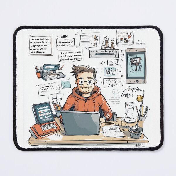 Item preview, Joyful Workspace designed and sold by Blackwods.