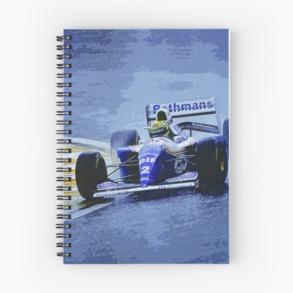 Item preview, Ayrton Senna racing in the rain during the 1994 Brazilian Grand Prix at the Autódromo de Interlagos watercolor designed and sold by Rodissimus1984.