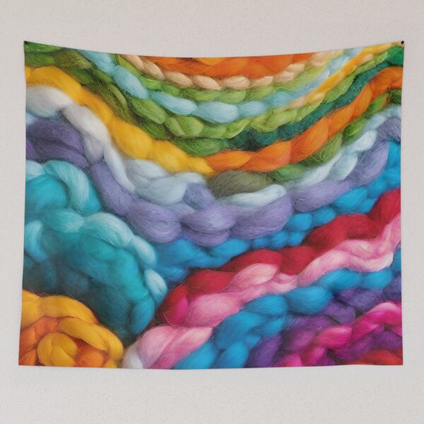 Item preview, Vibrant Twisted Strands of Fiber designed and sold by masabo.