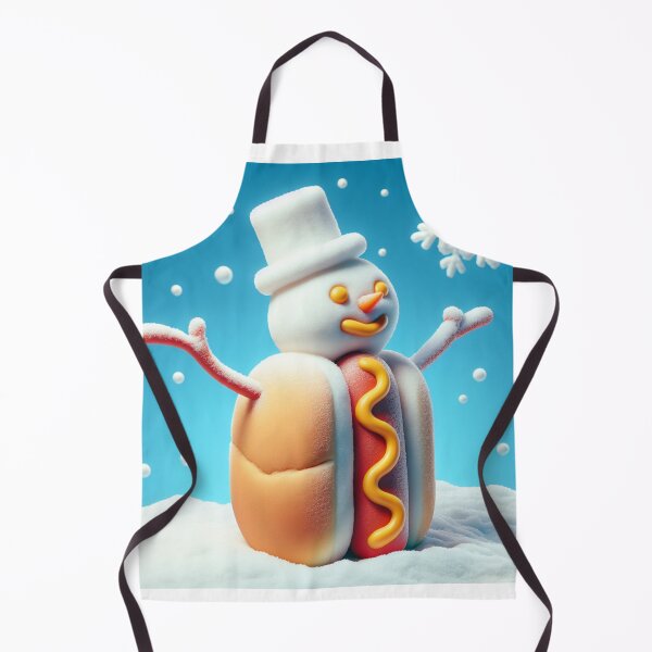Item preview, Snowman Hot Dog designed and sold by DSoriaDesign.