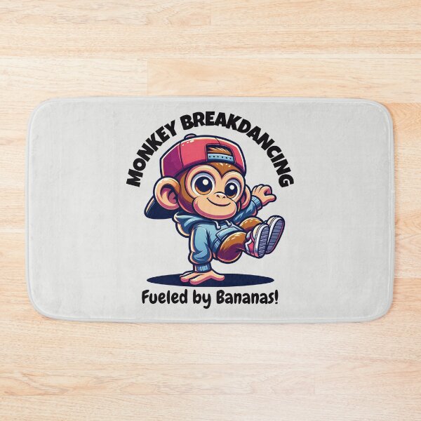 Item preview, Monkey Breakdancing: Fueled By Bananas! designed and sold by Lisetta Collection.