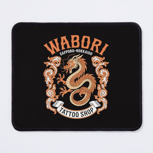 Item preview, Oriental Wabori Tattoo – Japanese Dragon Art with Ornate Swirling Patterns designed and sold by paulo silveira.