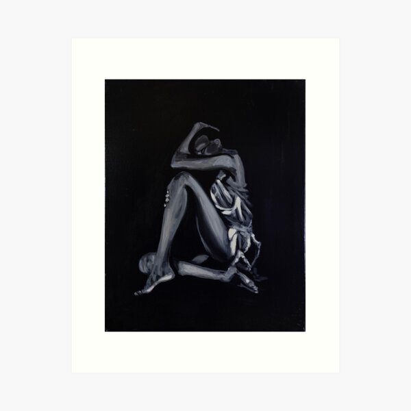 Dancer in repose Art Print