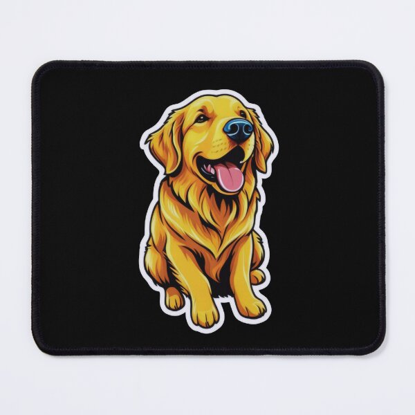 Item preview, Adorable Golden Retriever in Full Golden Glory designed and sold by ArtCreator2023.