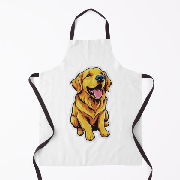 Item preview, Adorable Golden Retriever in Full Golden Glory designed and sold by ArtCreator2023.