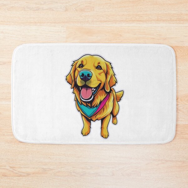 Item preview, Happy Golden Retriever: Man's Best Friend designed and sold by ArtCreator2023.