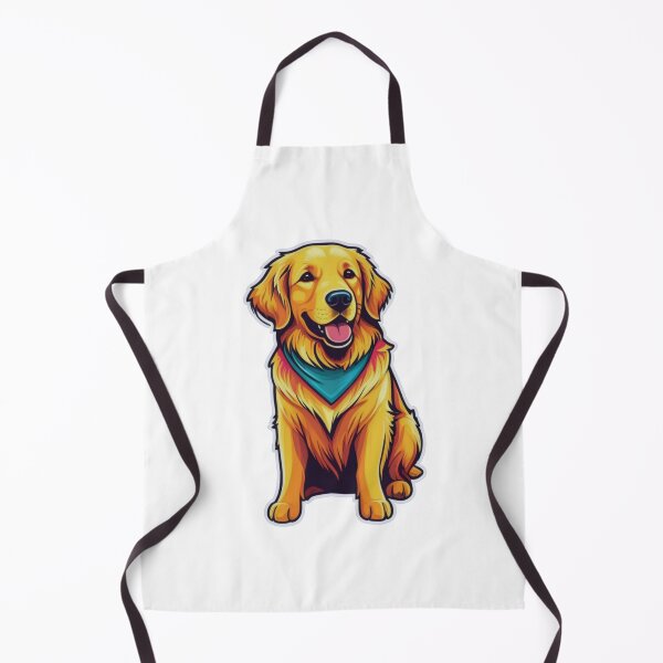 Item preview, Golden Retriever Love: A Heart of Gold designed and sold by ArtCreator2023.