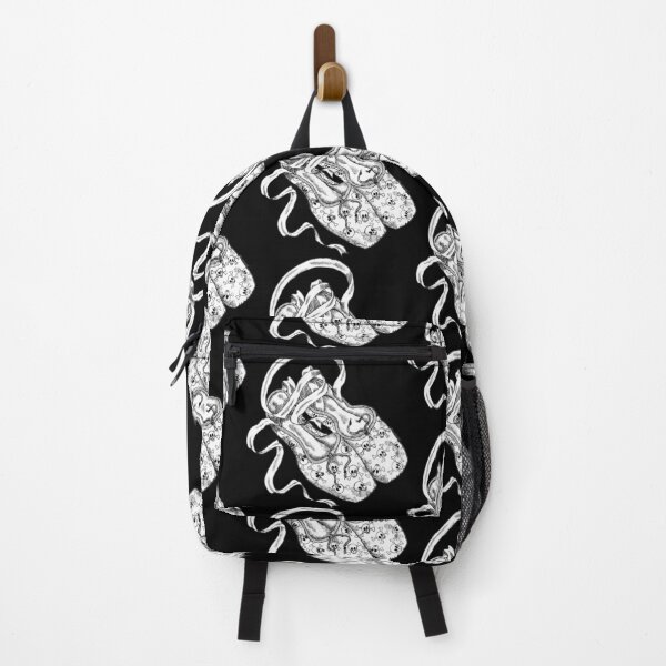Skull Ballet Shoes Goddamn Media Post Card Design 20011 Backpack