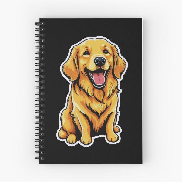 Item preview, Playful Golden Retriever: The Joy of Life designed and sold by ArtCreator2023.